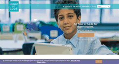Desktop Screenshot of hourofcode.com