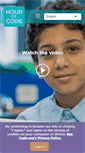 Mobile Screenshot of hourofcode.com
